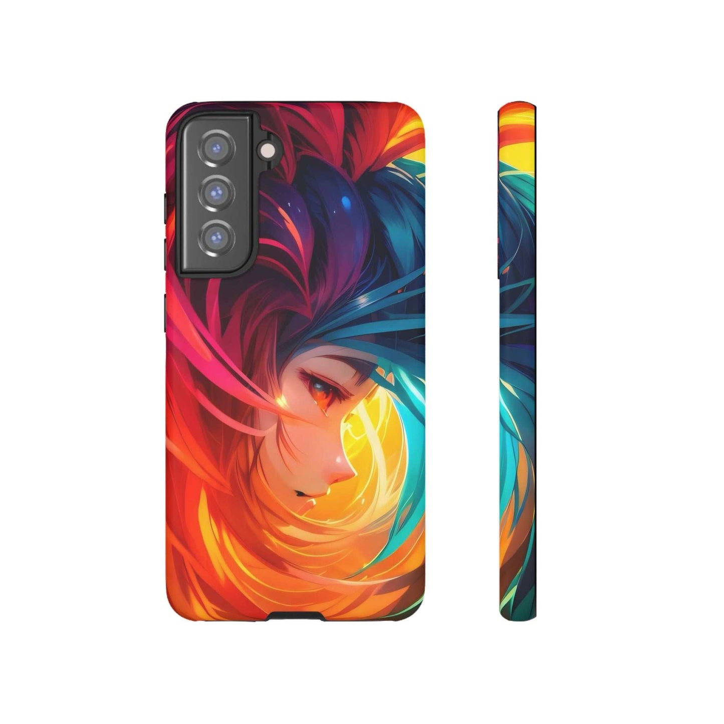 Colourful Anime Samsung Phone Case Designed By Littlebitz 