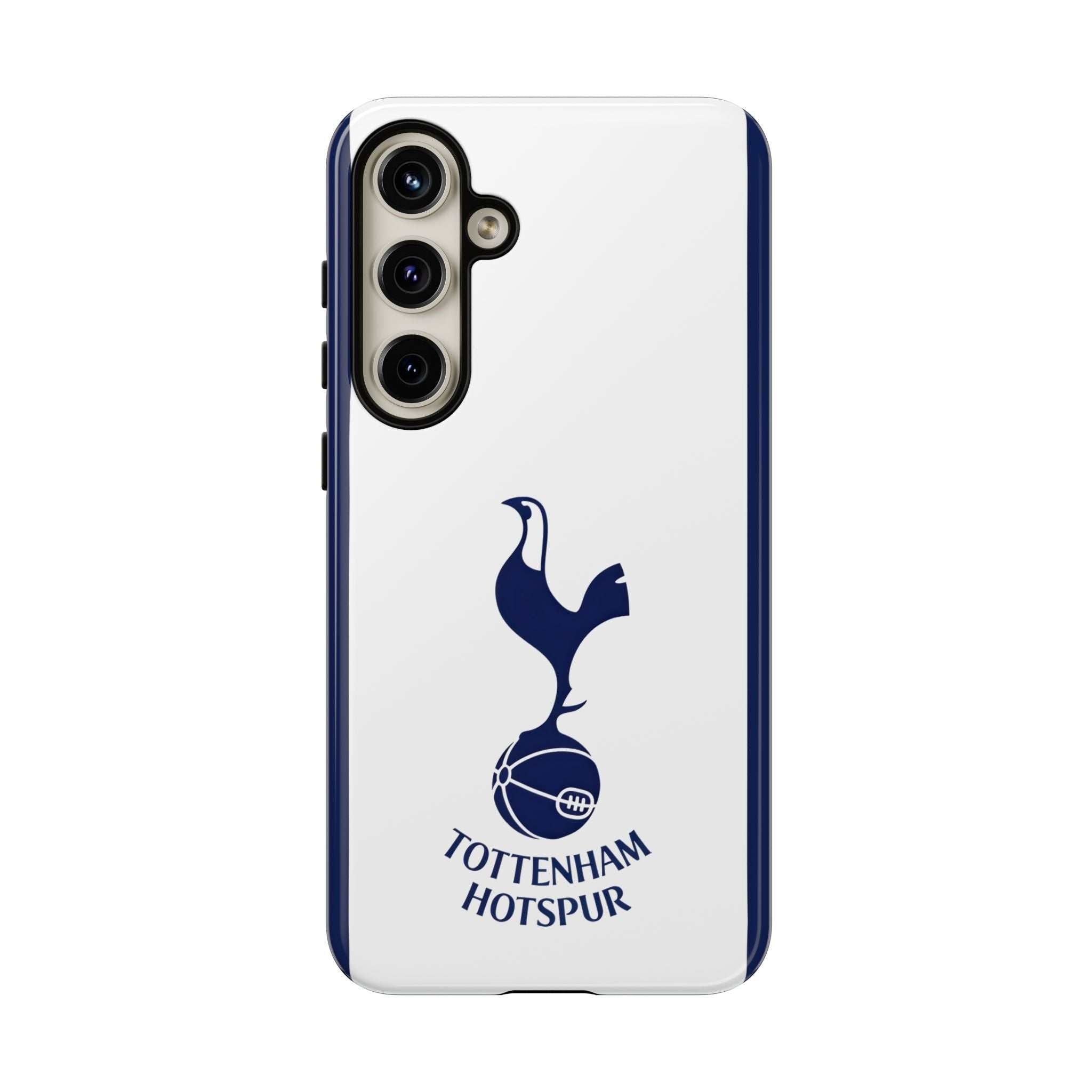 Tottenham FC Magnetic Case Samsung phone cover with white and navy colors and club crest