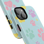 Pastel Doggy Paw iPhone Magsafe Phone Case