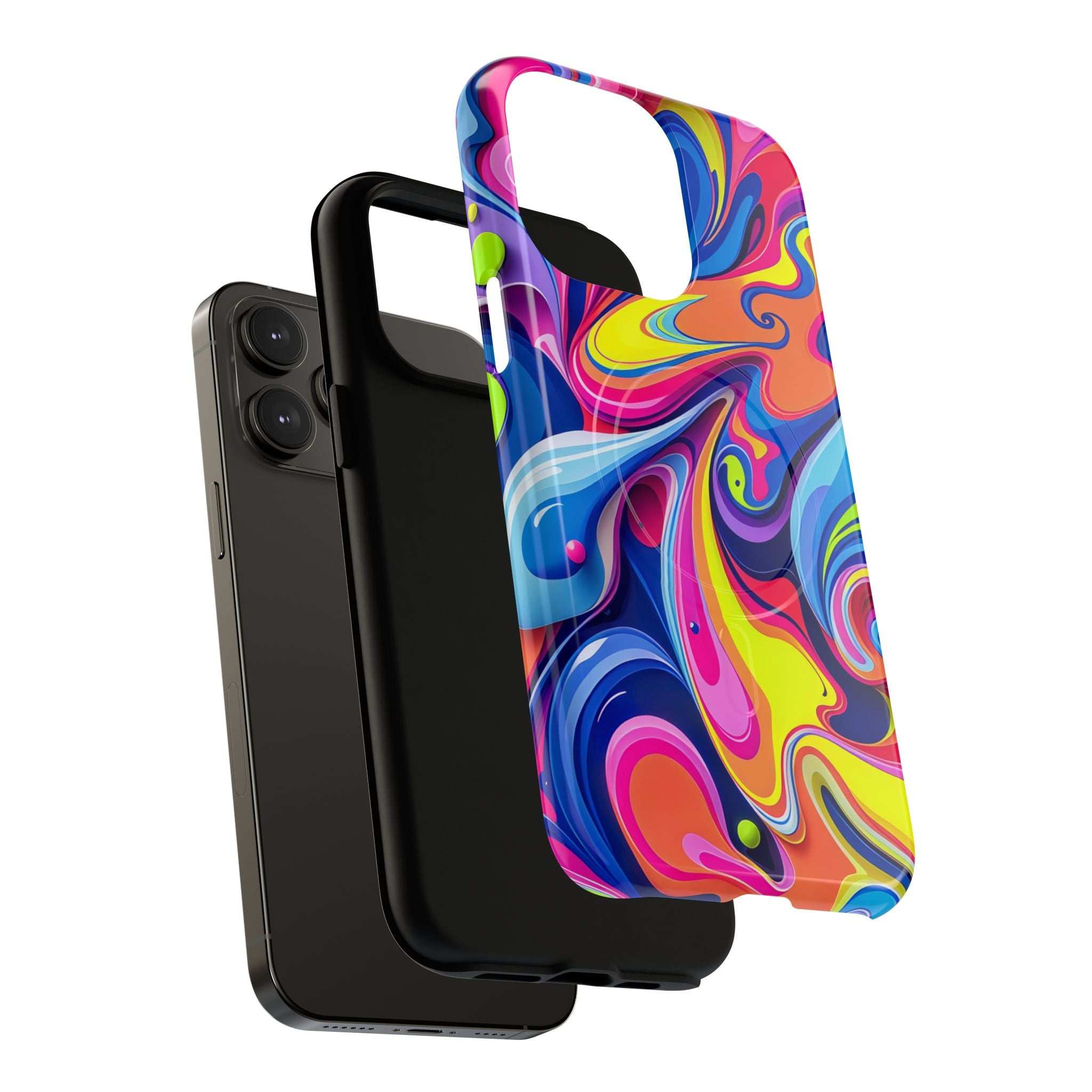 Vibrant Colour Splash iPhone Magsafe Phone Case