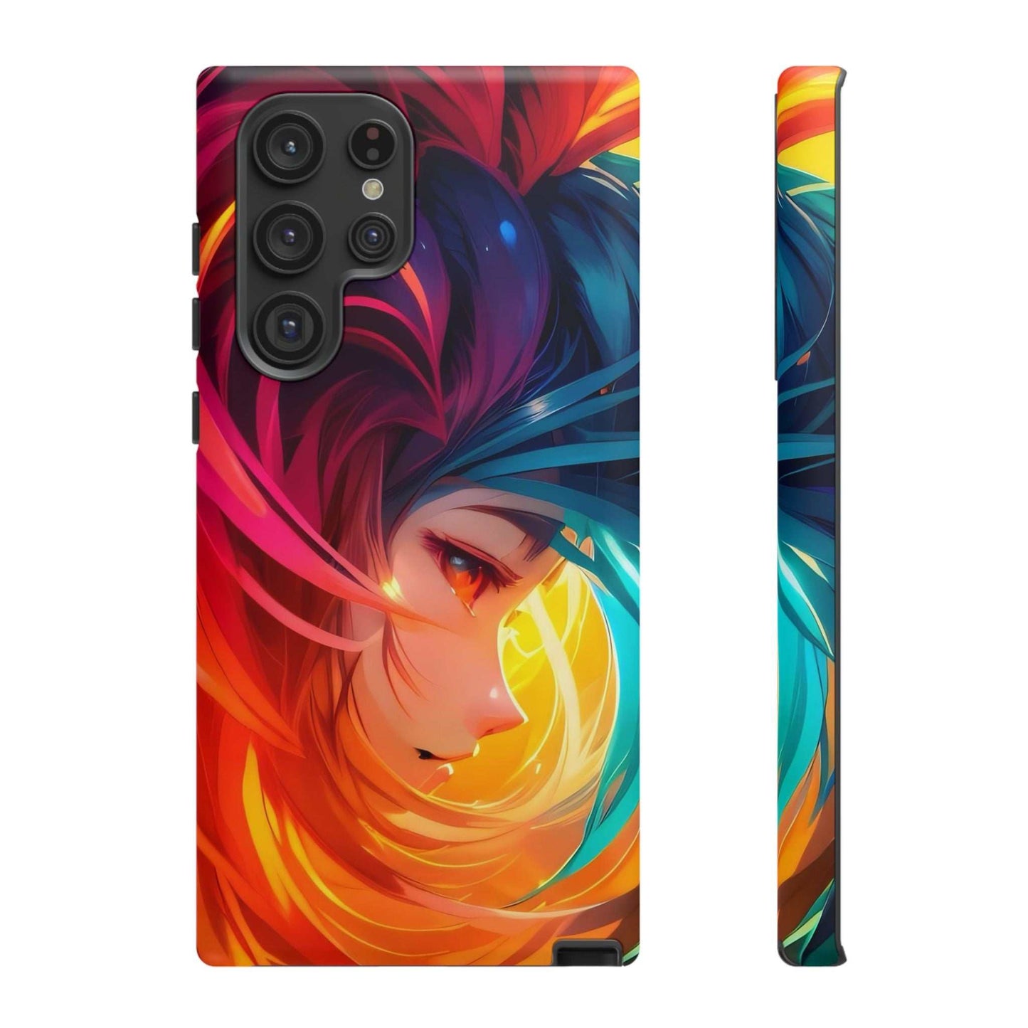 Colourful Anime Samsung Phone Case Designed By Littlebitz 