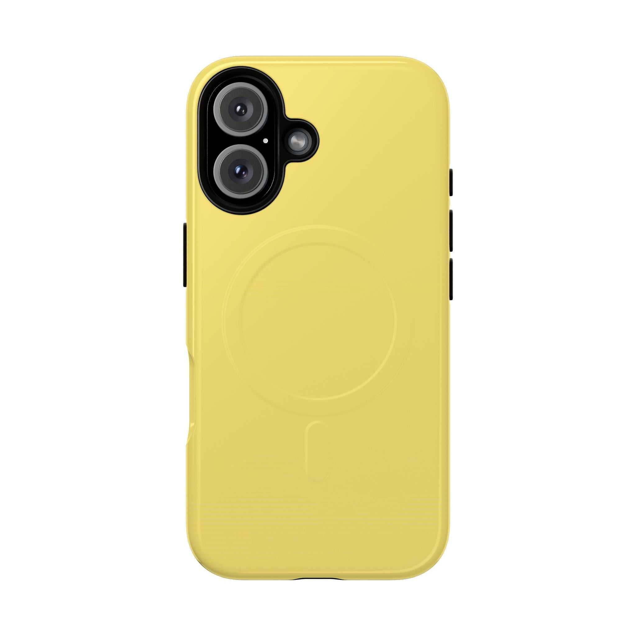Lemon Yellow iPhone Magsafe Phone Case
