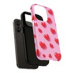 Pink Hearts iPhone Magsafe Phone Case