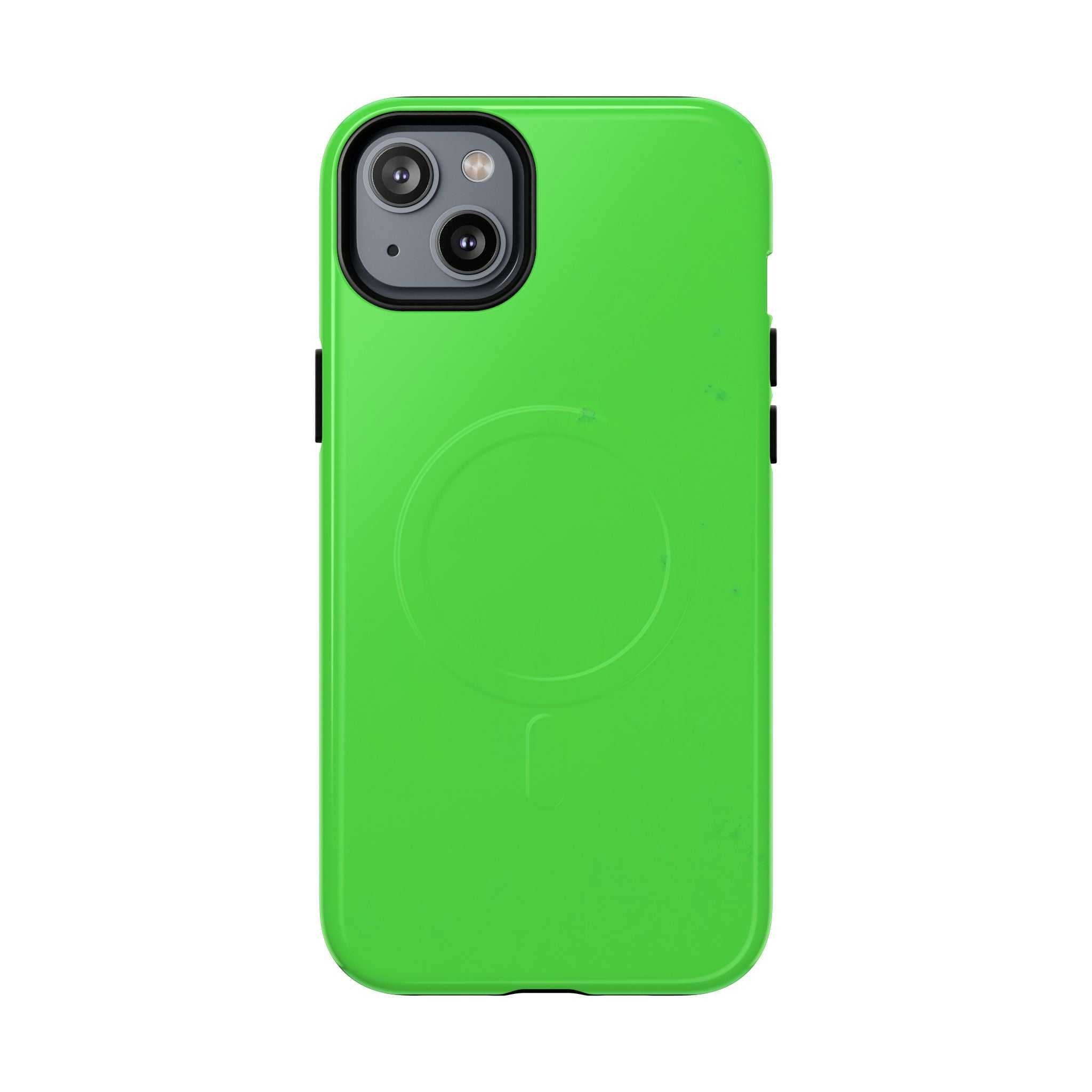 Lime Green iPhone Magsafe Phone Case
