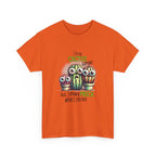 Cactus Expert Fun Graphic T-Shirt with humorous cactus design on soft cotton fabric