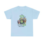 Cactus Expert Fun Graphic T-Shirt with humorous cactus design, soft cotton fabric, and durable medium-weight comfort