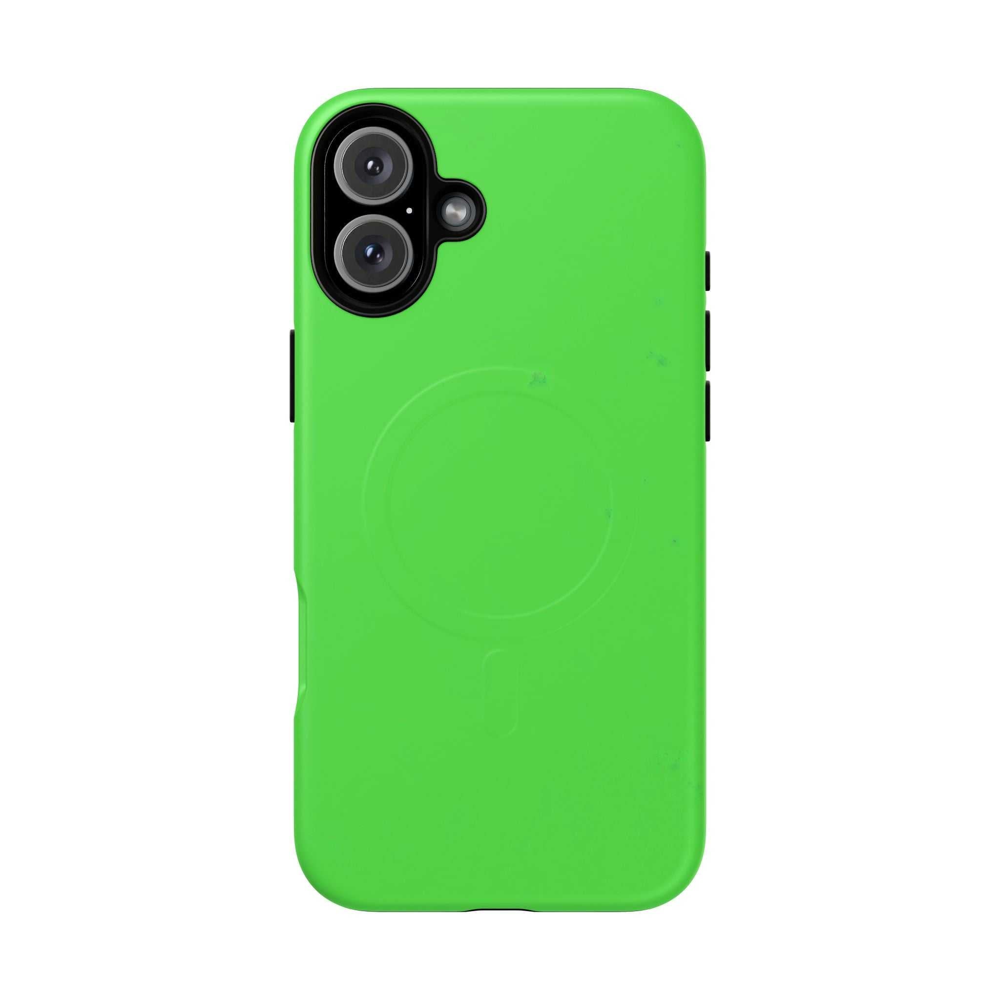 Lime Green iPhone Magsafe Phone Case