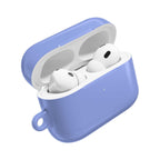Sky Blue AirPods protective hard shell case with glossy finish and slim fit for AirPods and AirPods Pro