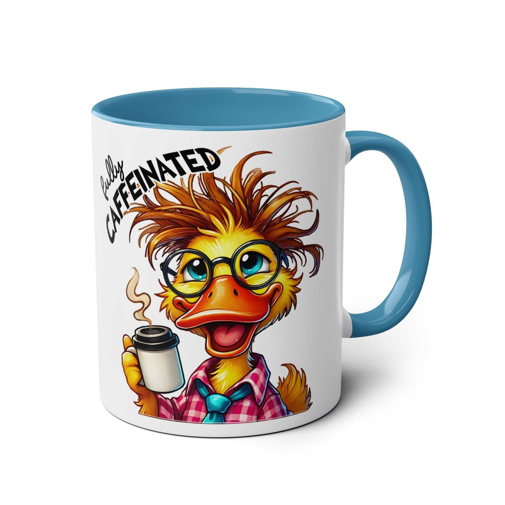 Fun Sarcastic Coffee Mug with quirky duck design, perfect for adding humor to your morning routine.