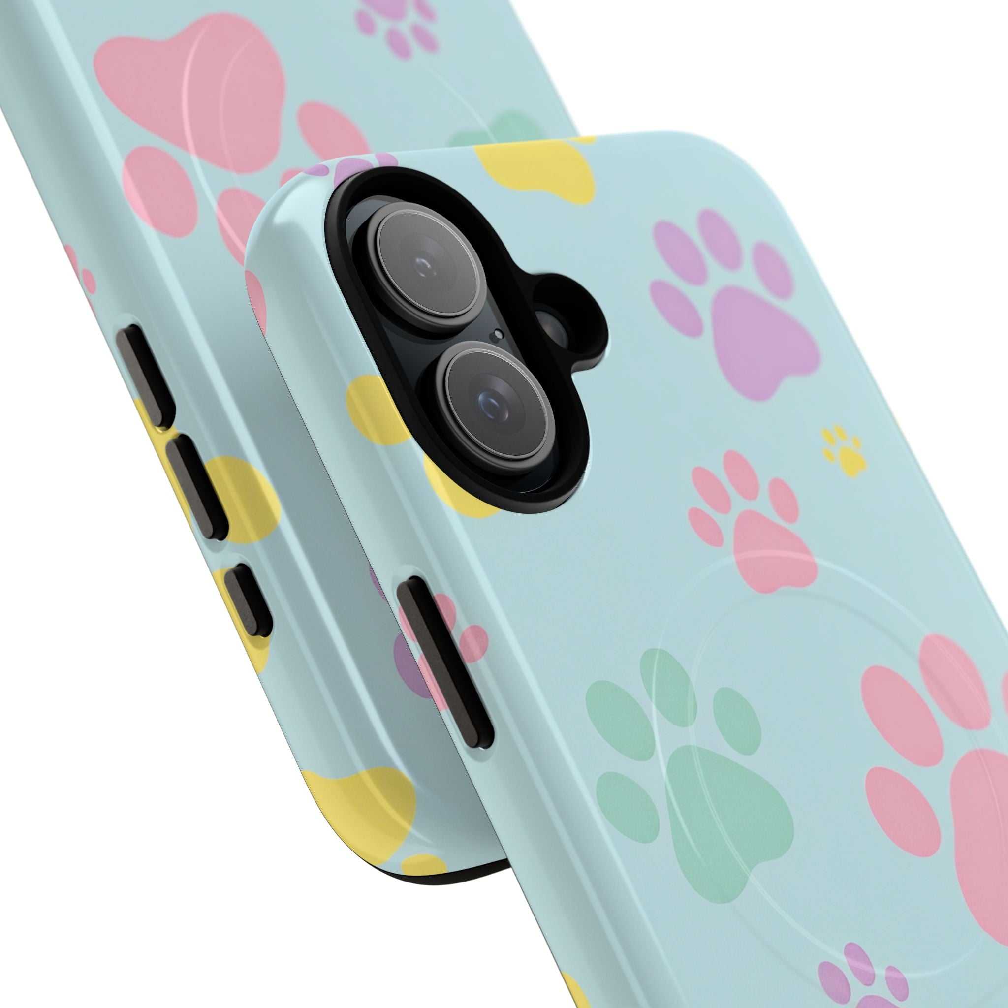 Pastel Doggy Paw iPhone Magsafe Phone Case