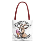 Gobbler funny tote bag with cheeky design and durable spun polyester fabric