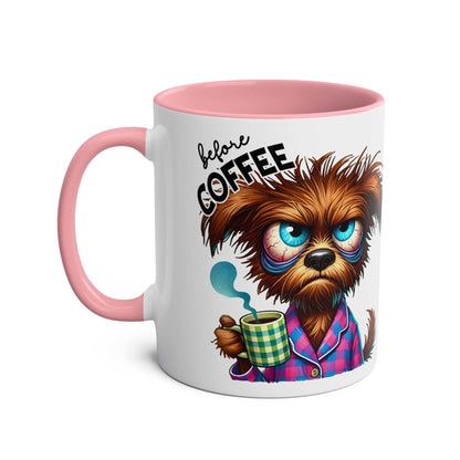 Fun Sarcastic Coffee Mug with humorous design, perfect for sarcastic coffee lovers, featuring glossy finish and available in 7 colors.