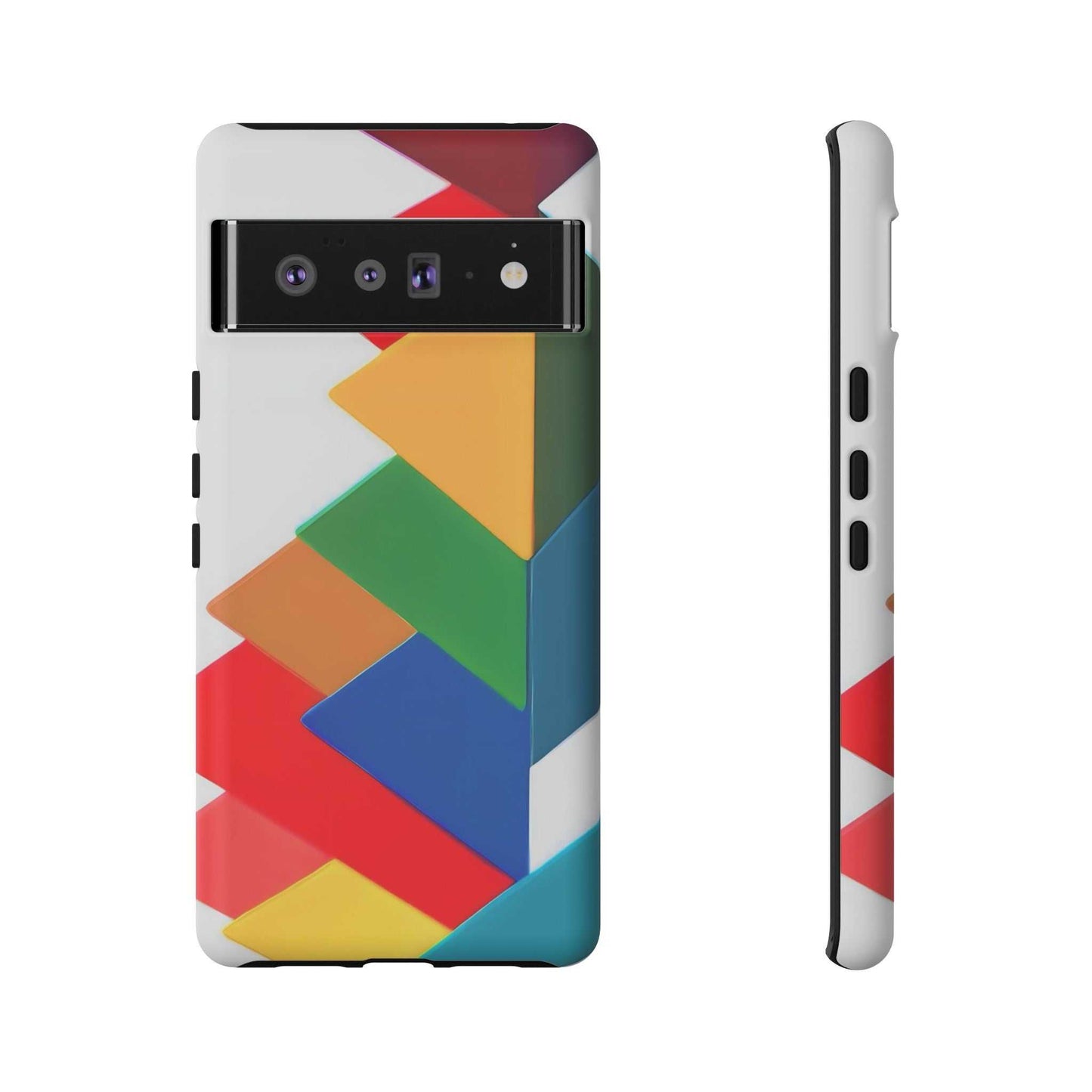 Colourful Print Google Pixel Phone Case designed by Littlebitz