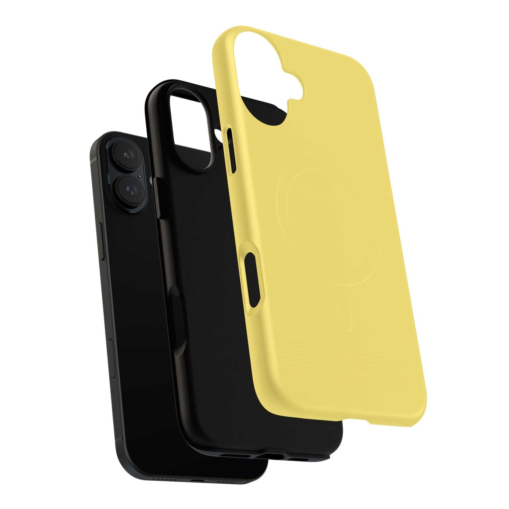 Lemon Yellow iPhone Magsafe Phone Case