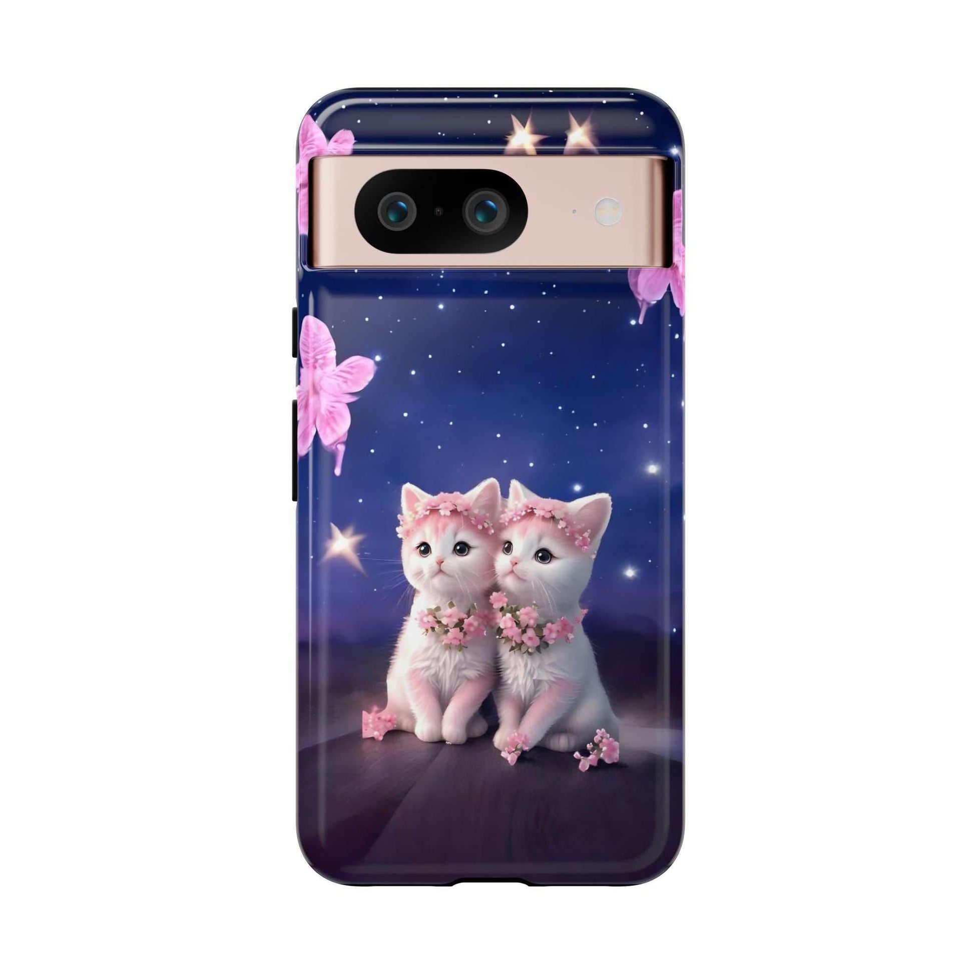 Adorable Kitten Google Pixel Phone Case designed by Littlebitz