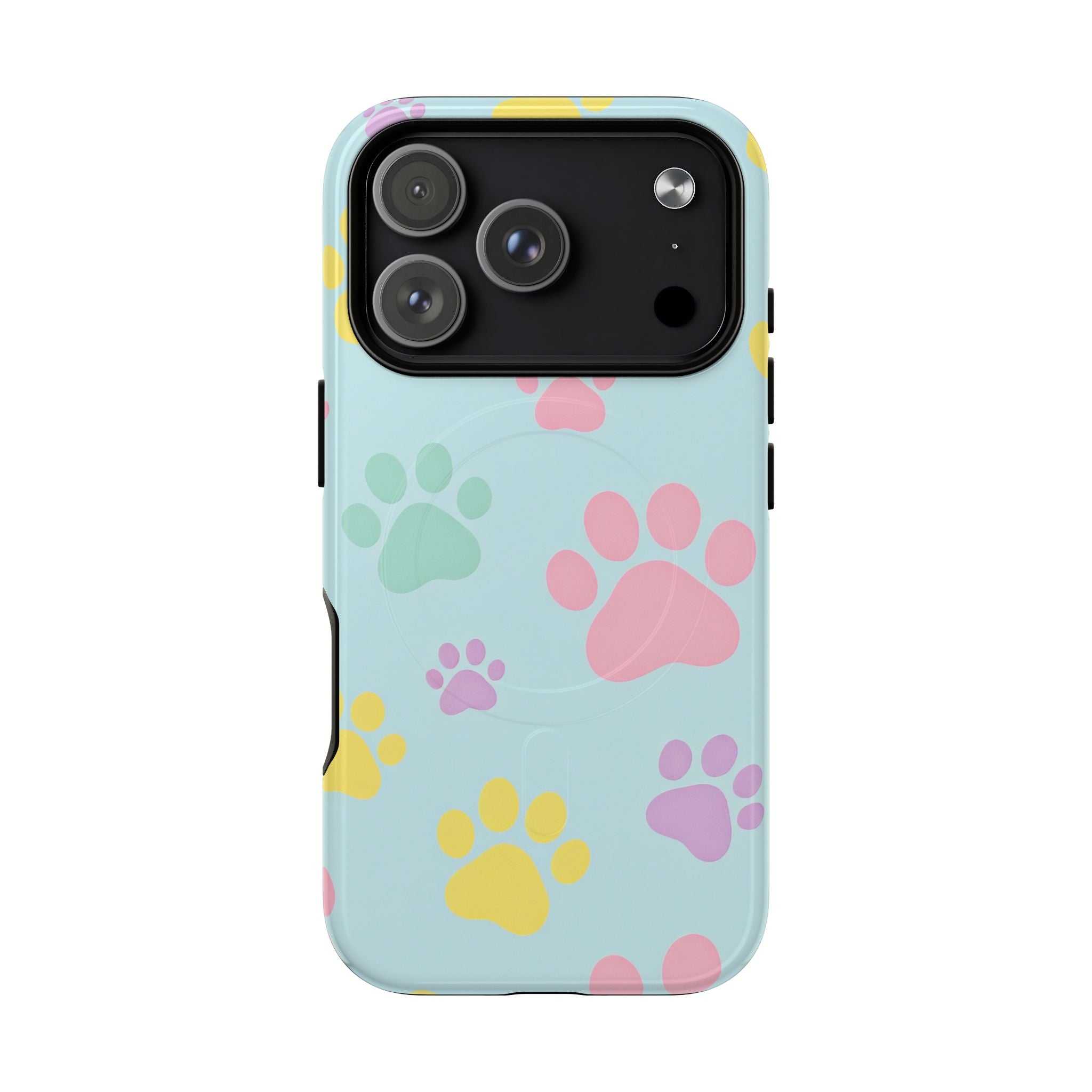 Pastel Doggy Paw iPhone Magsafe Phone Case