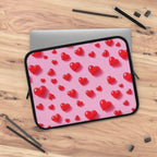 Pink Heart Laptop Sleeve