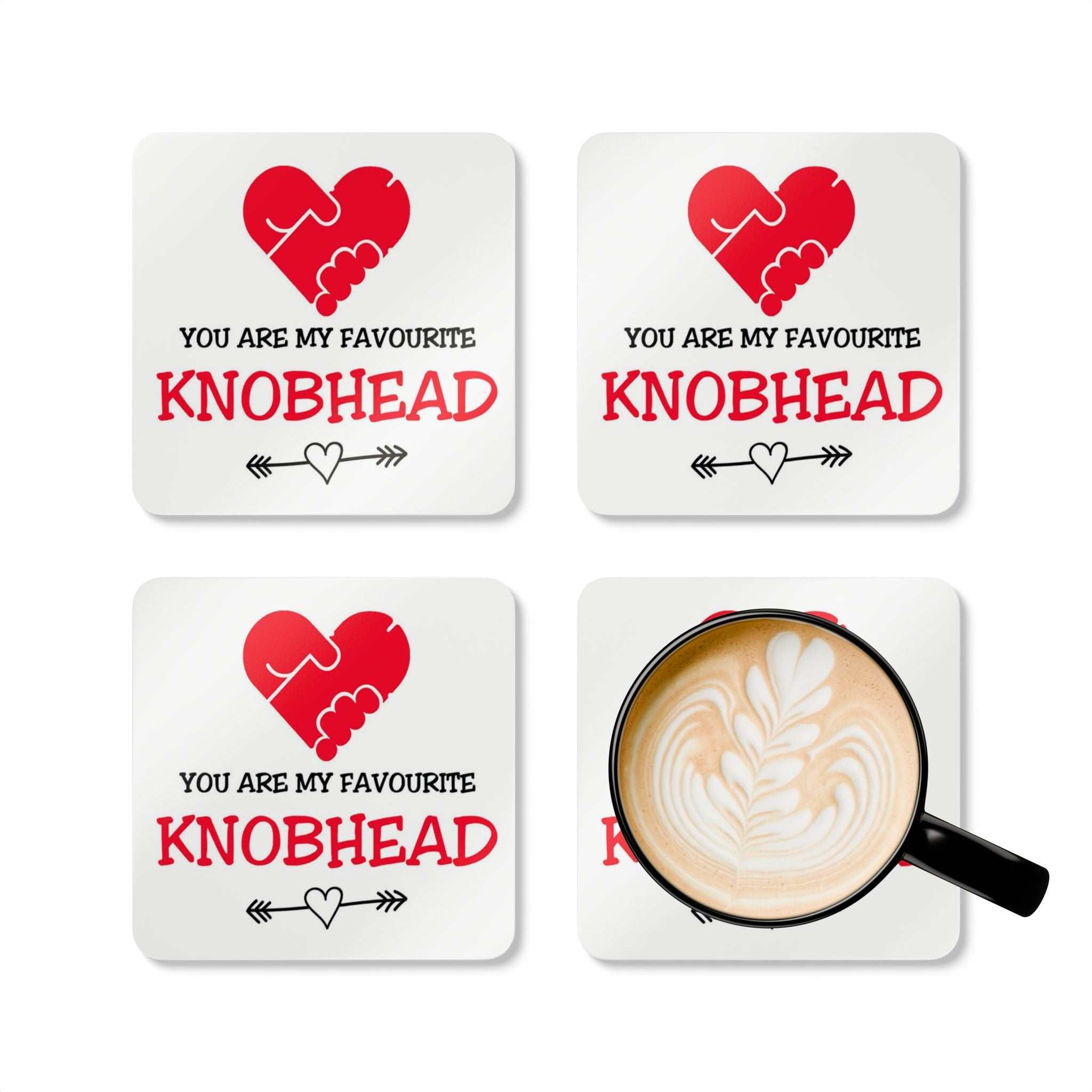 Cheeky funny coaster set with sassy sayings and quirky designs.
