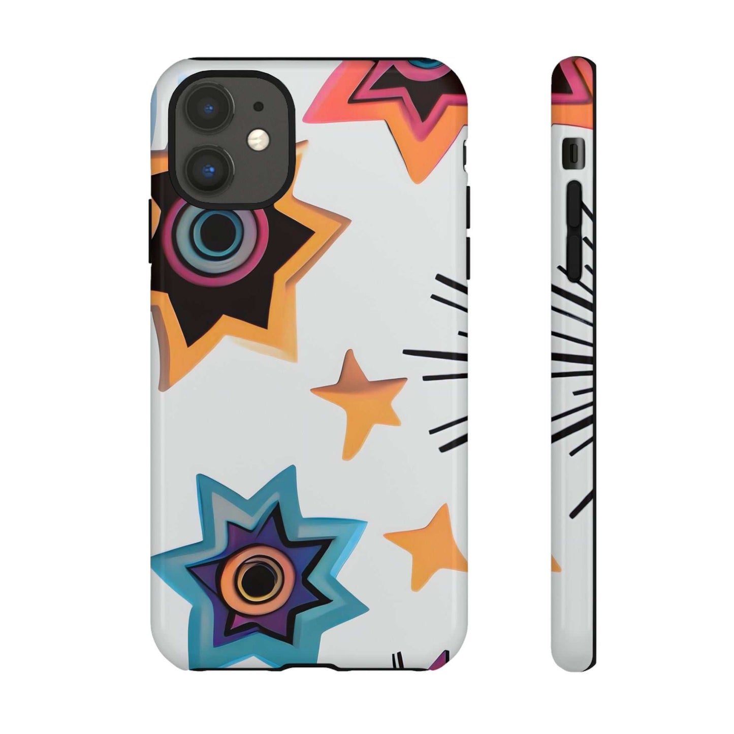 Vibrant Funky Phone Case For iPhone