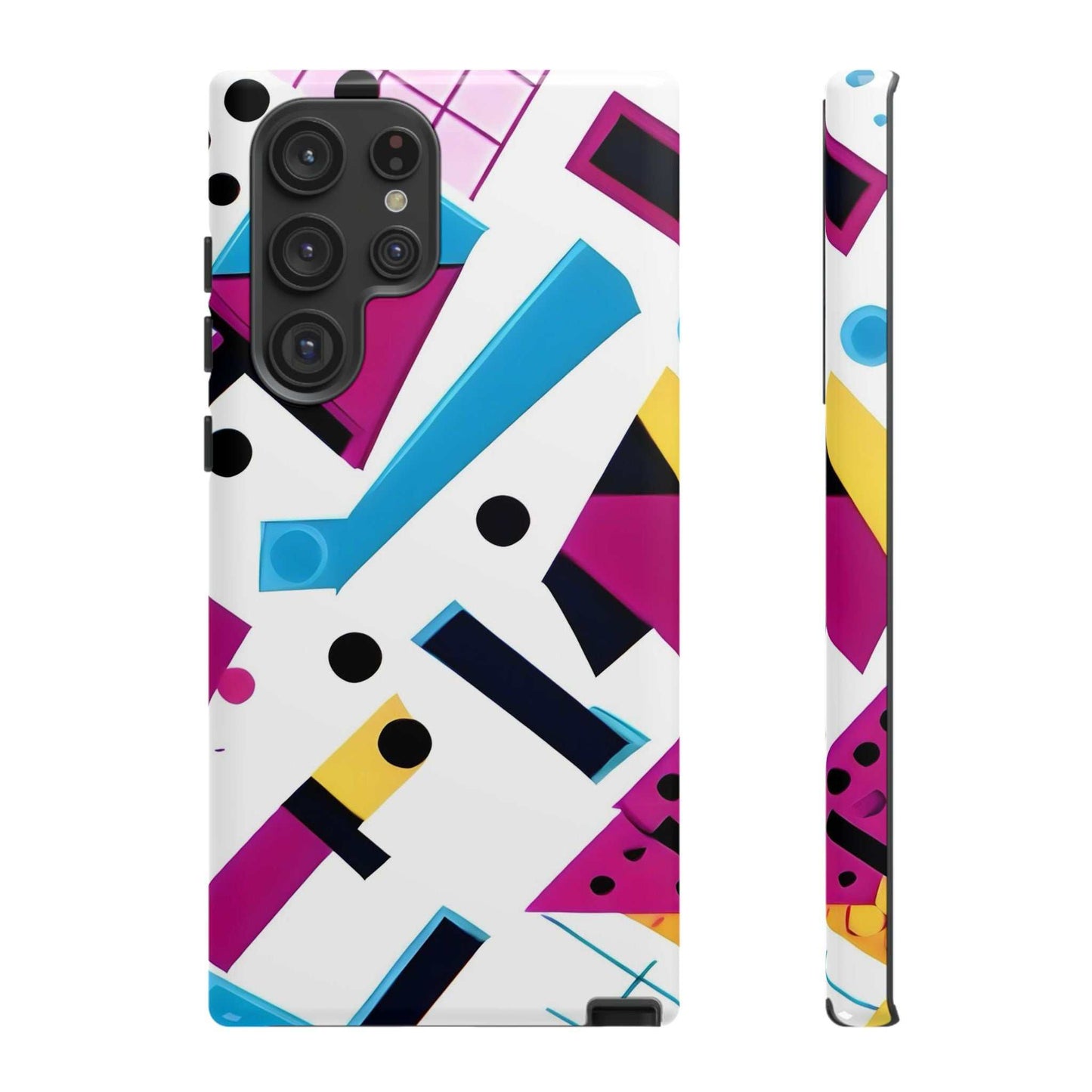 Bright Geometric Samsung Phone Case Designed By Littlebitz 