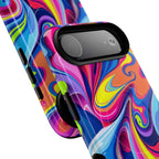 Vibrant Colour Splash iPhone Magsafe Phone Case