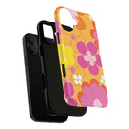 Retro Floral iPhone Magsafe Phone Case
