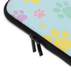 Pastel Doggy Paw Laptop Sleeve