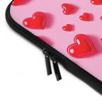 Pink Heart Laptop Sleeve