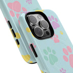Pastel Doggy Paw iPhone Magsafe Phone Case