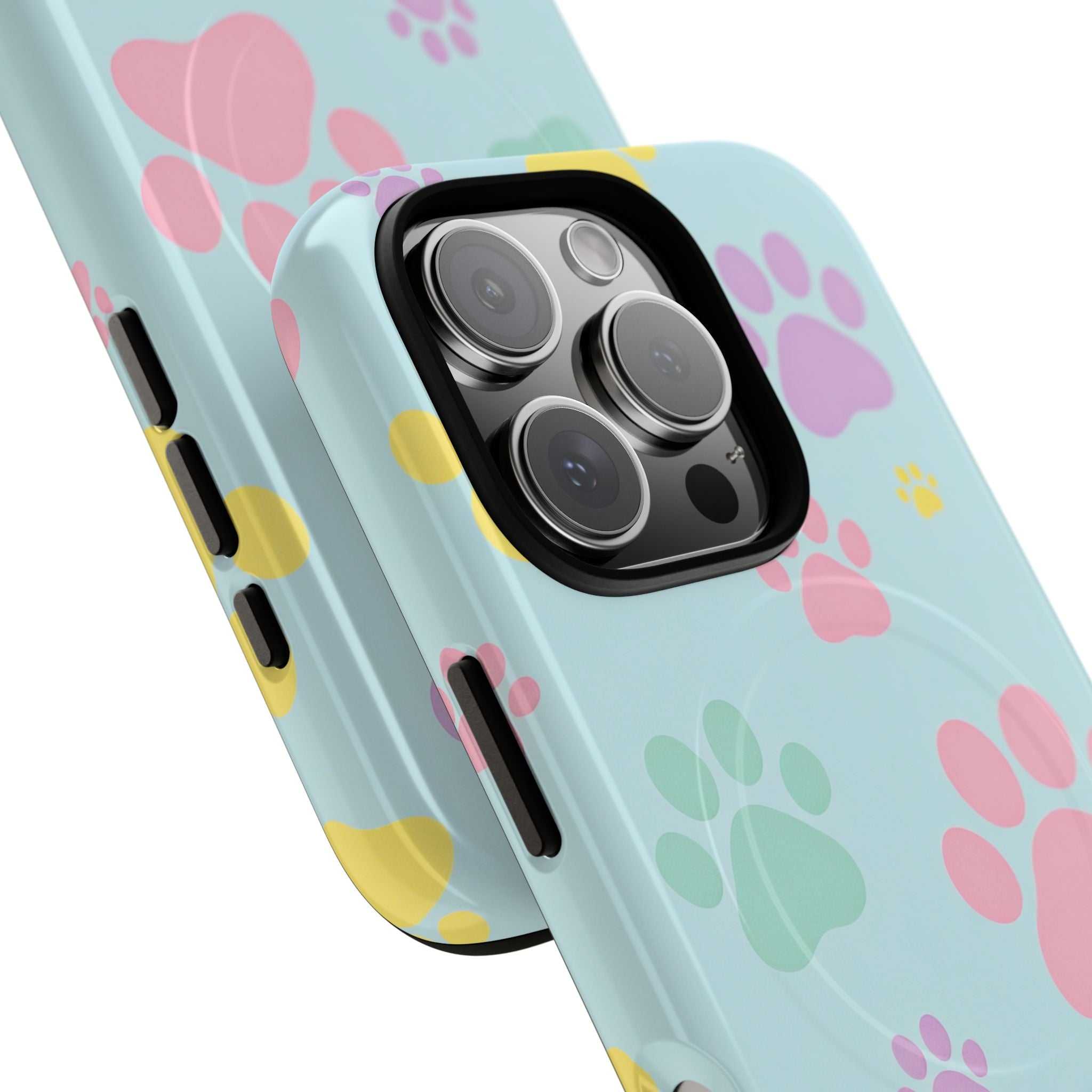 Pastel Doggy Paw iPhone Magsafe Phone Case