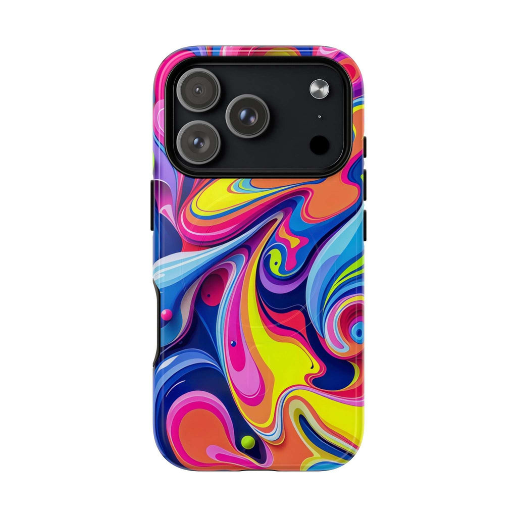 Vibrant Colour Splash iPhone Magsafe Phone Case