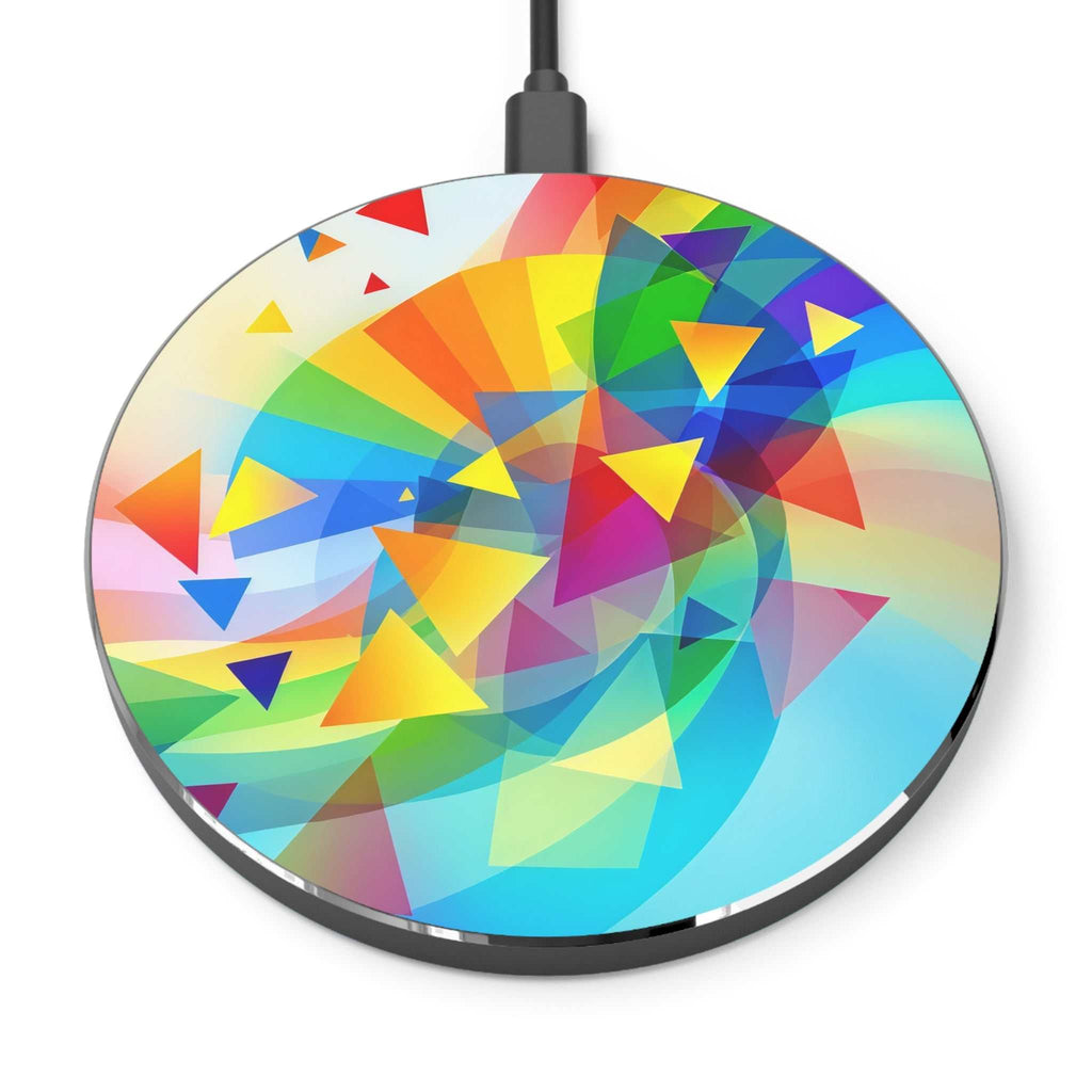 Geometric Pride Design Wireless Charger