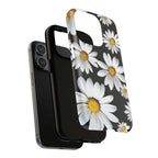 Black Daises iPhone Magsafe Phone Case
