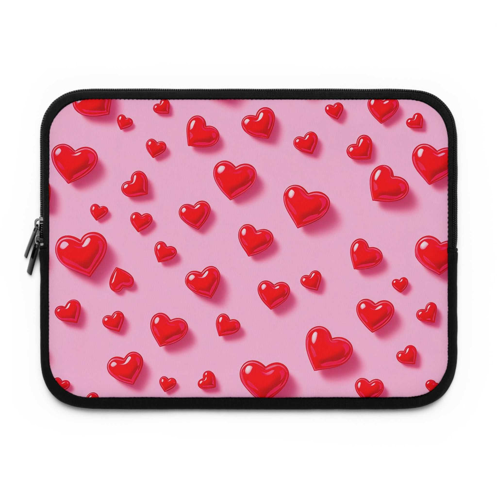 Pink Heart Laptop Sleeve