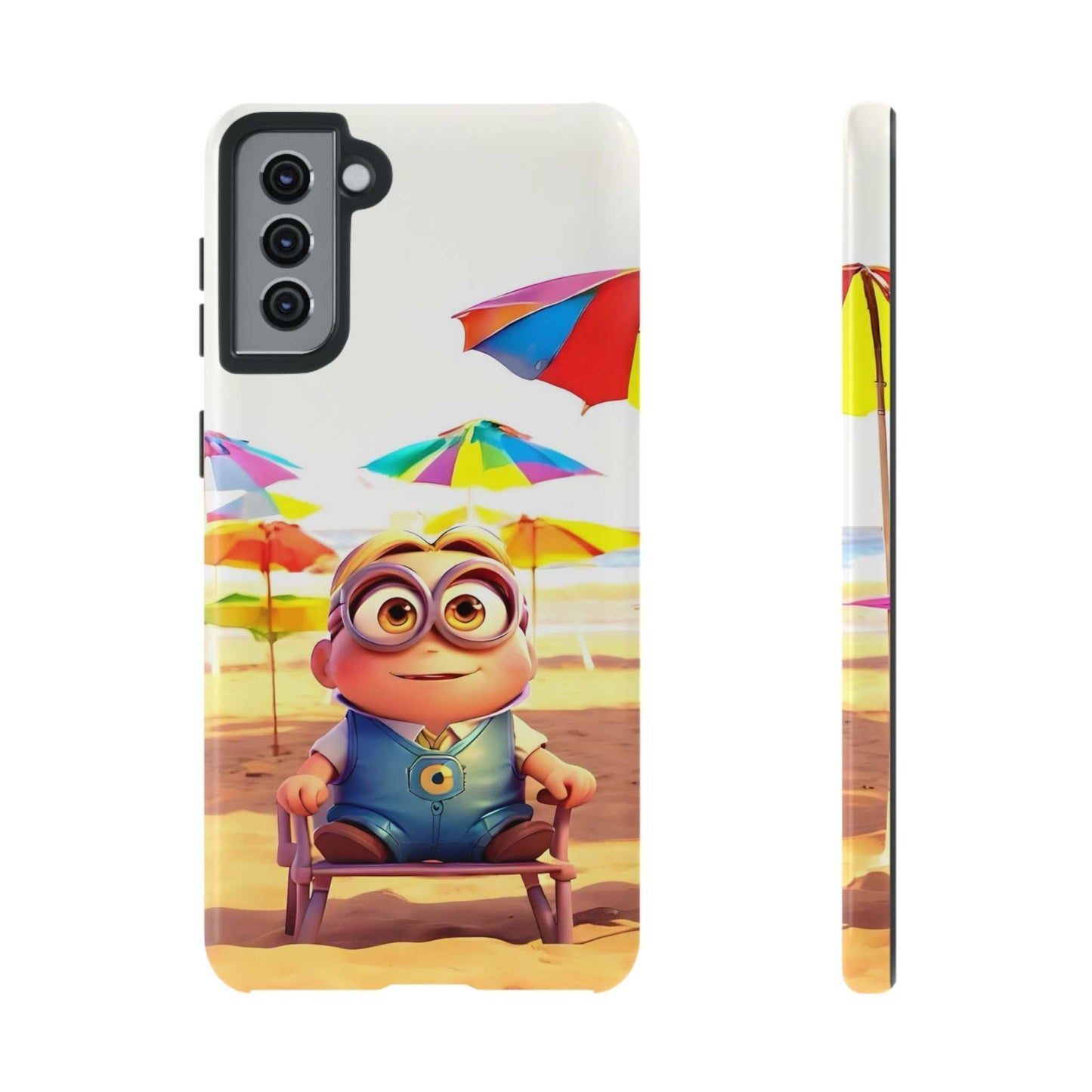 Cute Minion Samsung Phone Case Designed By Littlebitz 