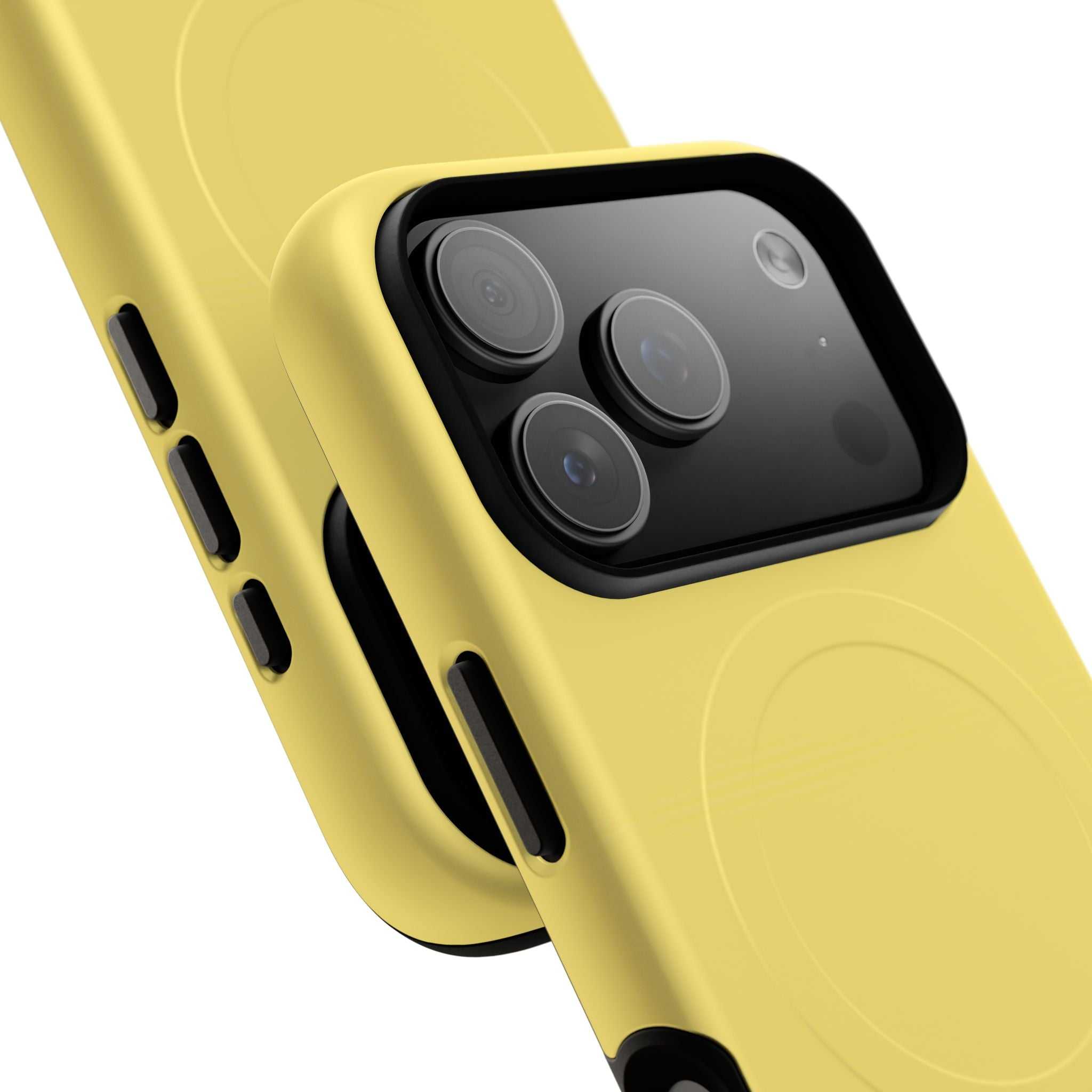 Lemon Yellow iPhone Magsafe Phone Case