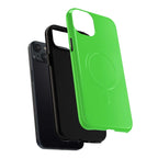 Lime Green iPhone Magsafe Phone Case
