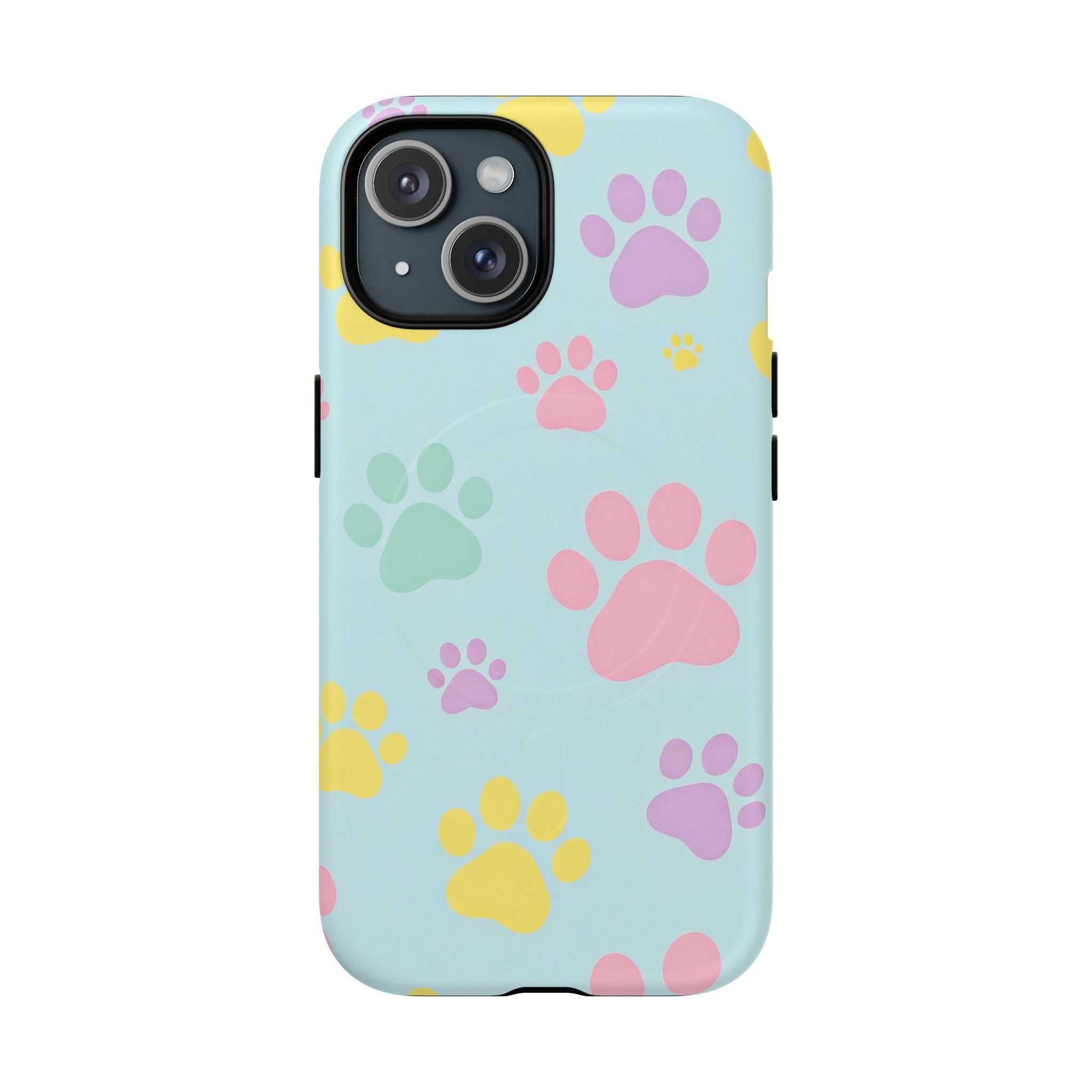 Pastel Doggy Paw iPhone Magsafe Phone Case