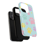 Pastel Doggy Paw iPhone Magsafe Phone Case