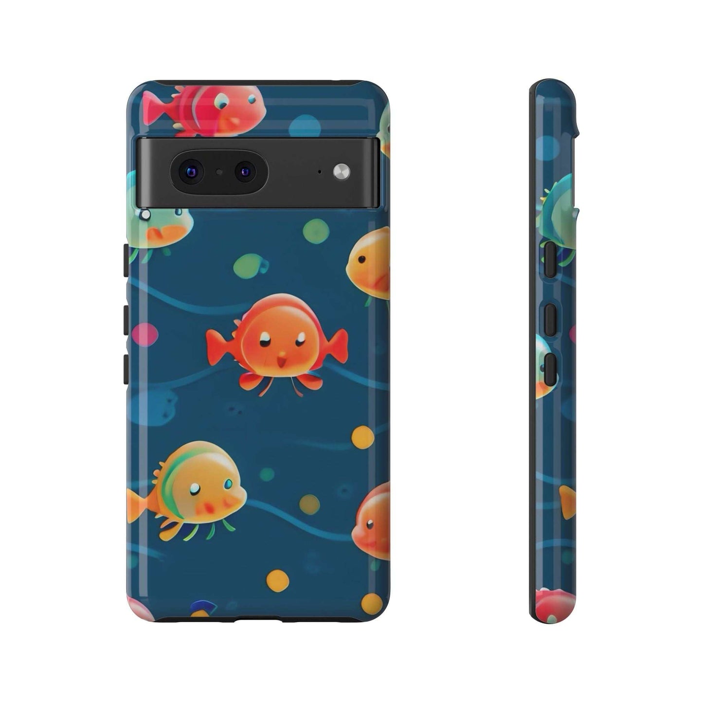 Fun Fish Google Pixel Phone Case designed by Littlebitz 