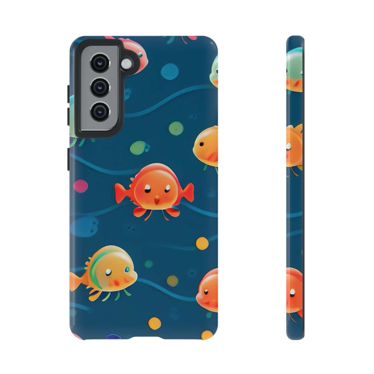 Fun Fish Samsung Phone Case Designed By Littlebitz 