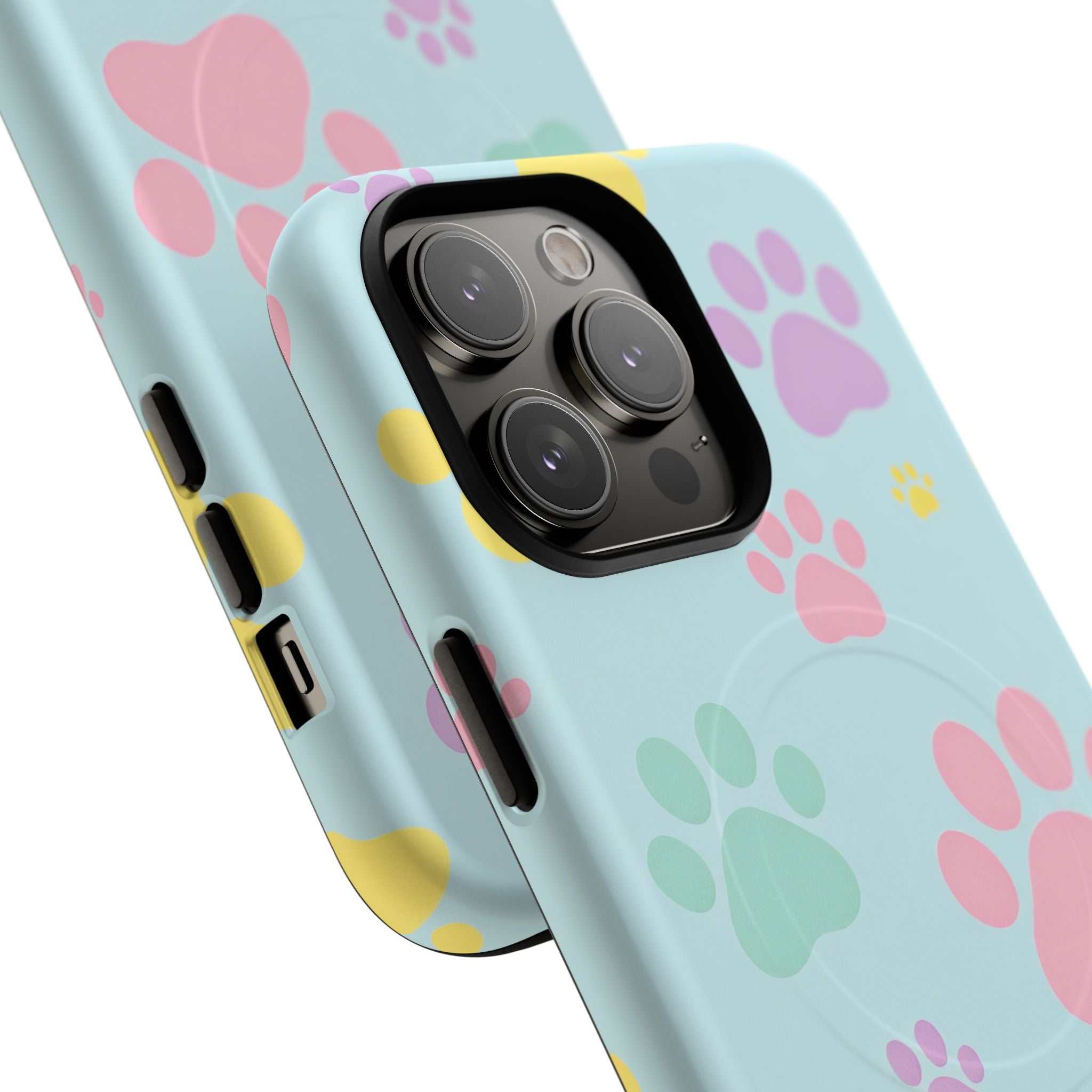 Pastel Doggy Paw iPhone Magsafe Phone Case