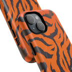 Orange Tiger Print iPhone Magsafe Phone Case