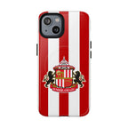 Sunderland FC MagSafe iPhone case with red and white colors and official-inspired crest