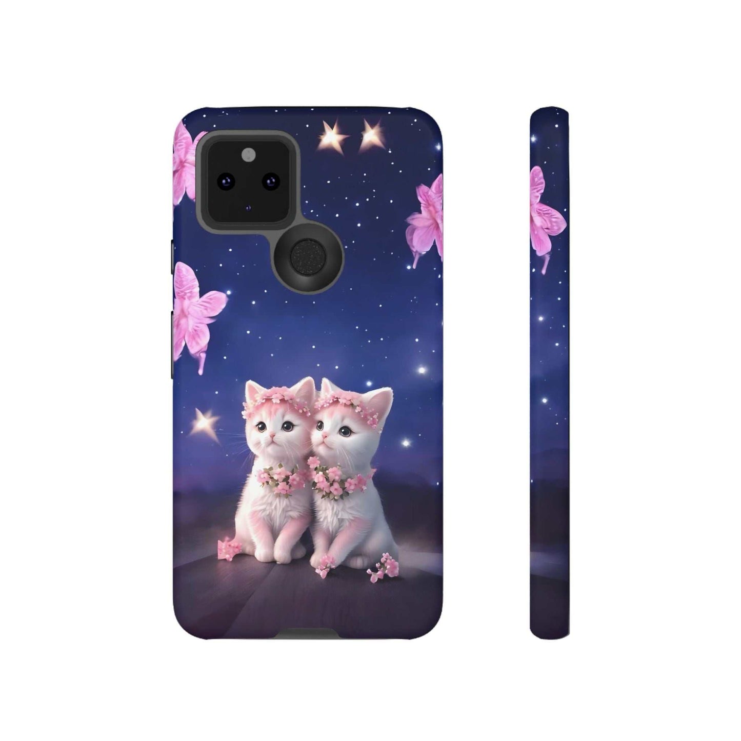 Adorable Kitten Google Pixel Phone Case designed by Littlebitz