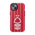 Nottingham Forest Magsafe iPhone Case in red with team crest, dual-layer protection, and MagSafe compatibility