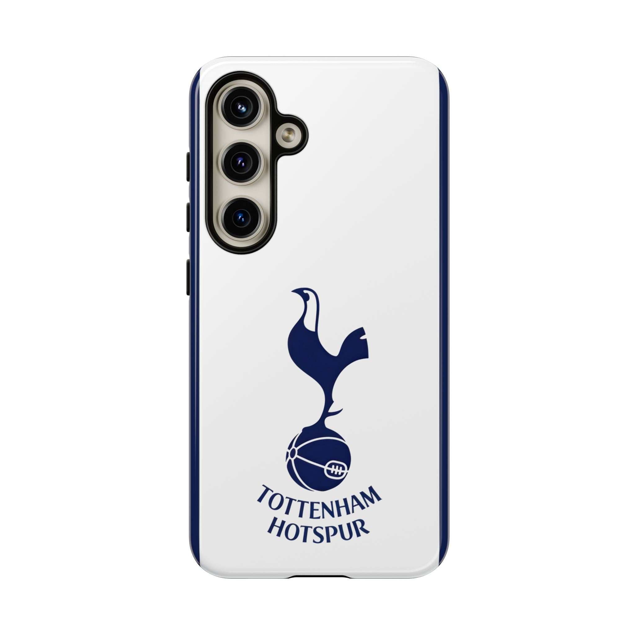 Tottenham FC Magnetic Case Samsung phone cover with white and navy colors and official-inspired crest