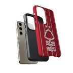 Nottingham Forest magnetic Samsung phone case with red design and dual-layer protection