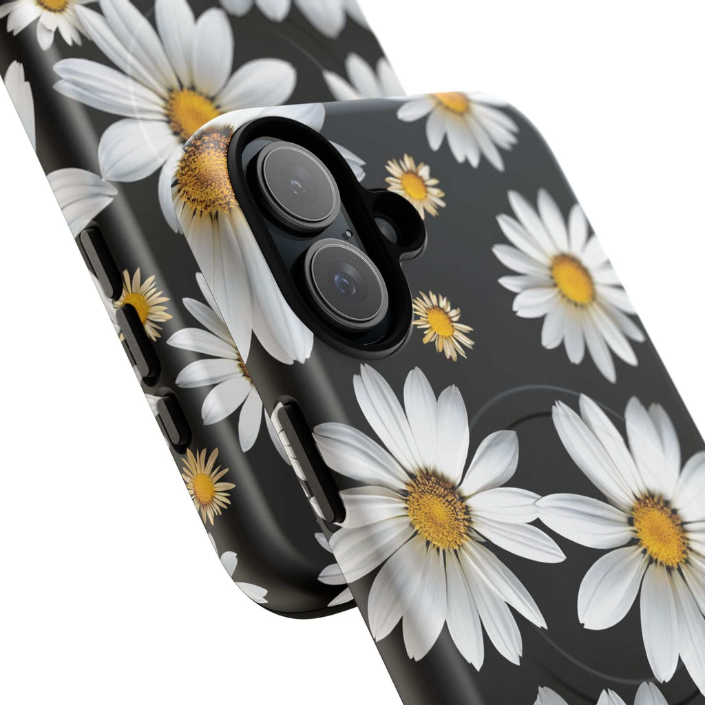 Black Daises iPhone Magsafe Phone Case