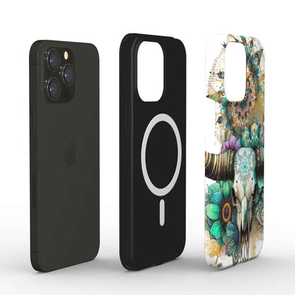 MagSafe Tough iPhone Case with dual-layer protection and unique design.